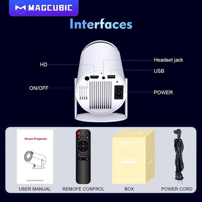Cinematic Projector Portable Home Theater